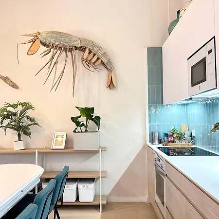 アパート Ecocasa 12pax Perfecta Grupos, Reforma Lujo, Junto Parada Metrovalencia, Cerca Centro Valencia Y Playa, Lavadora, Secadora Equipamiento Total